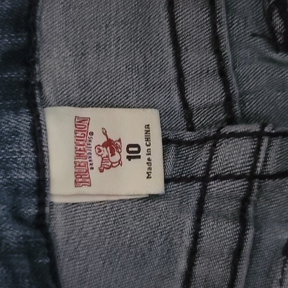 True Religion Faded Blue Skinny Jeans Sz. 10 - Picture 6 of 6